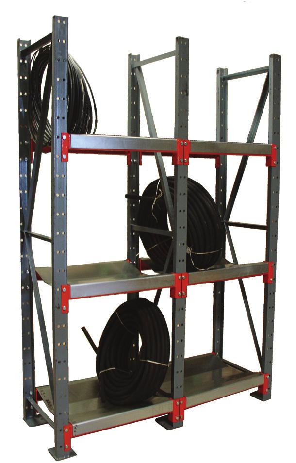 sd coil rack Standard Duty Coil Rack Package Reel-O-Matic s Standard Duty Coil Rack Package is great for putting up variable