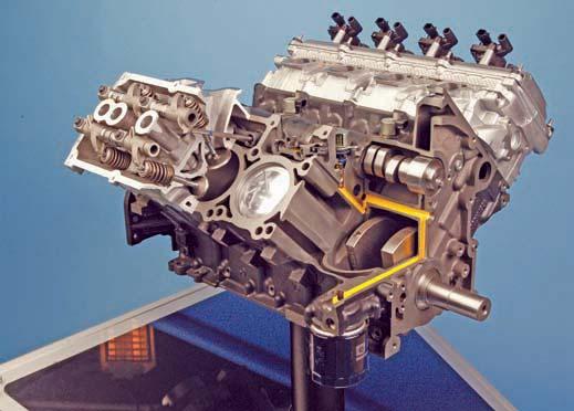 CHAPTER 9 Automotive Engine Designs and Diagnosis 227 Figure 9 13 A V-type engine. Courtesy of Chrysler LLC Figure 9 14 A horizontally opposed cylinder engine, commonly called a boxer engine.