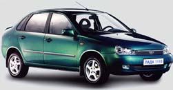 The technical characteristics of LADA KALINA cars are comparable to those of foreign models such as the Renault Clio, Fiat Siena, Seat Cordoba, Chevrolet Corsa and VW Polo.