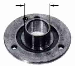 05 mm or less Measure the OD of the starting reduction gear. Service Limit: OD: 9.94 mm or above Disassembly Remove the hex blots (3 bolts) inside the starting clutch.