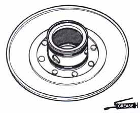 Installation of clutch/driven pulley Install new oil seal and O-ring onto sliding pulley. Apply with specified grease to lubricate the inside of sliding pulley.
