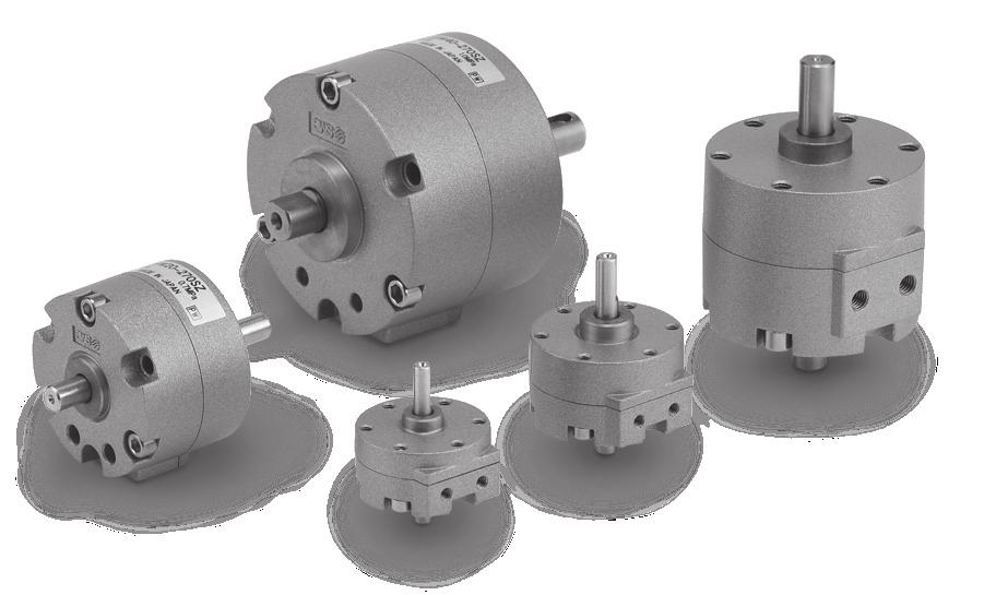 Rotary Actuator Vane Type Series Single Vane Specifications Symbol Flange Assembly Part No. (For details about dimensions, refer to page 15.) Model Assembly part no.