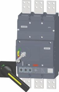 Modular design of the drives enables easy installation on the circuit breaker after removing the accessory compartment cover from the circuit breaker.