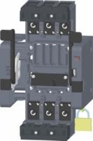 Locking Siemens AG VT Molded Case Circuit Breakers up to A Technical Information - Accessories and Components Mounting accessories for withdrawable version Description Locking the circuit breaker in