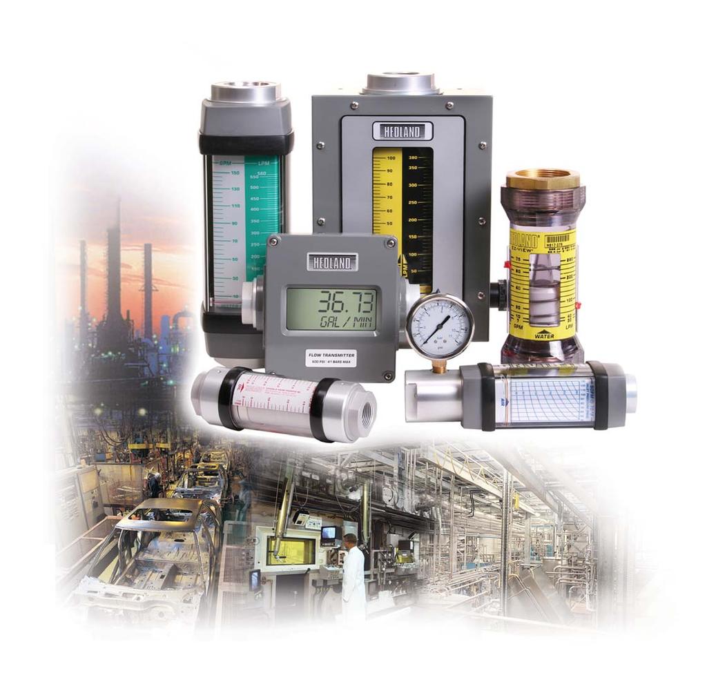 Variable Area Flow Meters Improve productivity and reduce maintenance costs
