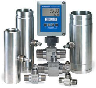 reliable, trouble-free flow rate indicator for low pressure applications.