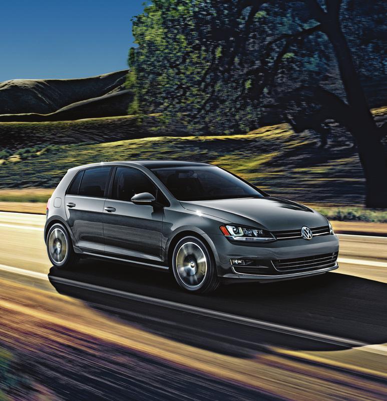 Unforgettable drive. It may run on fuel, but the Golf is driven by spontaneity.