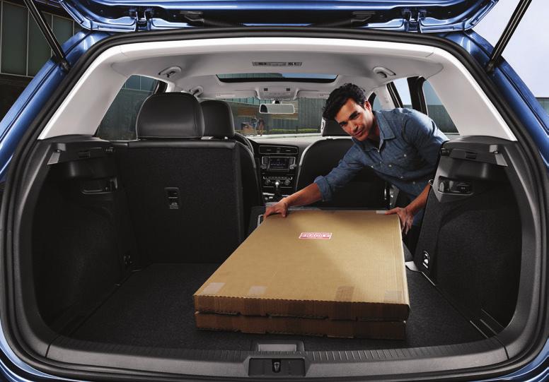Adjustable cargo floor When you re trying to fit all your gear into the trunk, every centimetre counts.