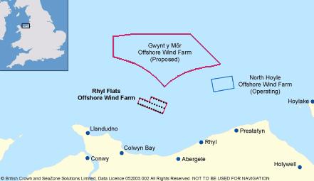 Project development Rhyl Flats and Gwynt y Môr Gwynt y Môr offshore wind farm (Under construction) 750 MW Applied for building permit application