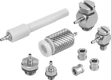 Series CUJ Miniature Actuators and ø2 Piping Variations Miniature Guide Rod Cylinder Model MGJ Guide rod size