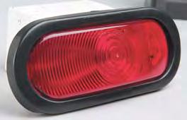 Model SML-200 99035 12V 21W Stop/Tail/Turn Lamp Red Rubber Grommet Available in LED - call for details Rugged, sealed design