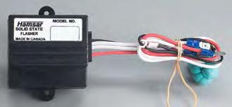 LED Solid State Low Current Input w/ Arm Meets the following government standards: SAE J1690 SAE J945 FMVSS 108 FMVSS 302