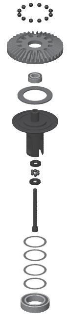 0 Bleeder Shock Caps /0 w/screws Shock Pistons, 4 each of #,, & 3 Black Shock Cap O-Ring Shock Mount Nut Spring Cup (used on rear) 4-40 x / SHCS V Threaded Shocks 0.