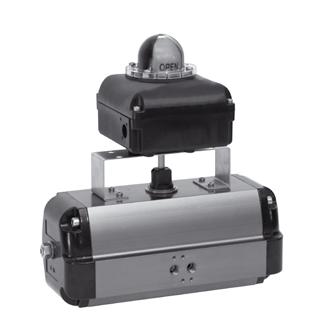 6. Installation The PS/PM Ultraswitch may be installed to valves or valve actuators with a variety of mounting hardware.