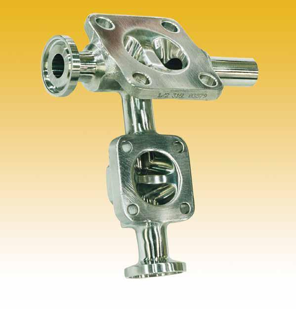 Tandem Valve Assemblies TOP-FLO Sterile Access Diaphragm Valves The Sterile Access Valve assembly provides access to the horizontal valve body at the lowest cross sectional point.