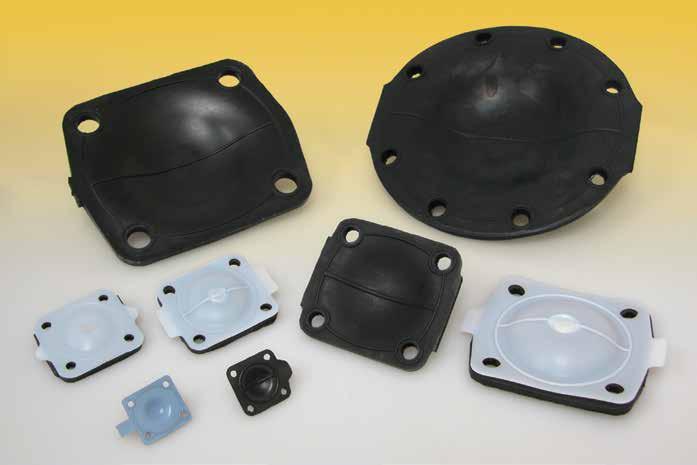 TOP-FLO FDA & USP Weir Diaphragms Top Line understands that the most important factor of diaphragm valve reliability is the diaphragm itself.