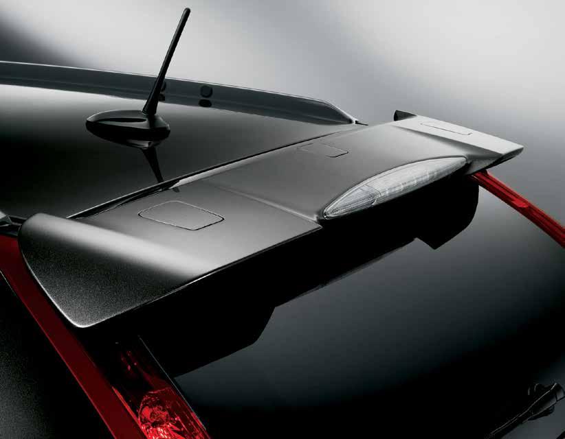 corrosion REAR TAILGATE SPOILER Aerodynamic design adds the perfect sporty, aggressive look to your