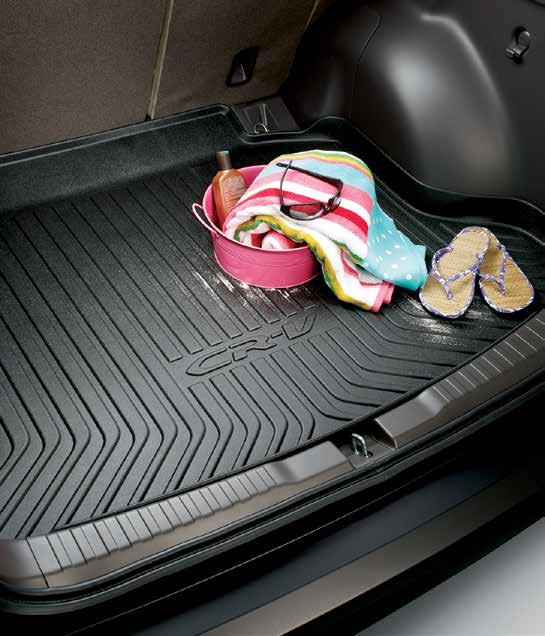 TRAY Protects against inevitable spills and wear Molded to fit perfectly into the cargo area Rugged and durable, can be