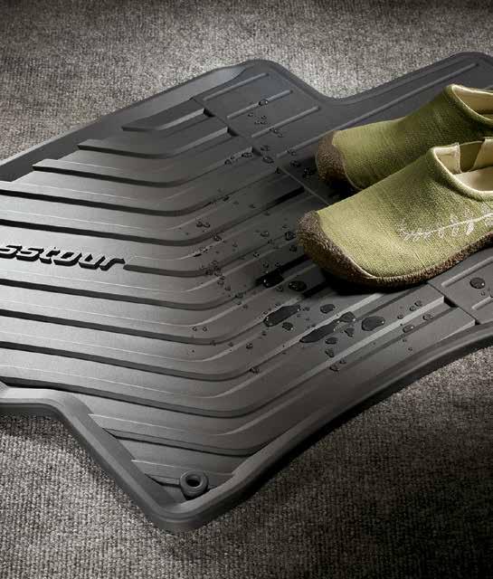 ALL-SEASON FLOOR MATS Includes custom-fit front and rear mats for maximum carpet protection Preserves your vehicle s