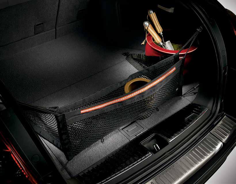 2014 CROSSTOUR INTERIOR ACCESSORIES CARGO NET, ADVANCE Can be configured in four different positions depending on the size and shape of your cargo
