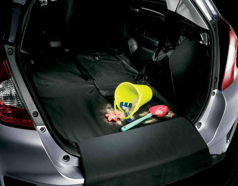 (floor, side trim panels & back of rear seats) to protect it from damage Rolls out to protect your bumper while