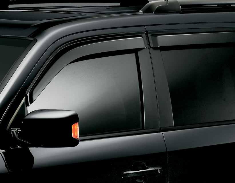 Tinted acrylic molded to perfectly fit your Honda Helps reduce glare and wind noise when the moonroof is open