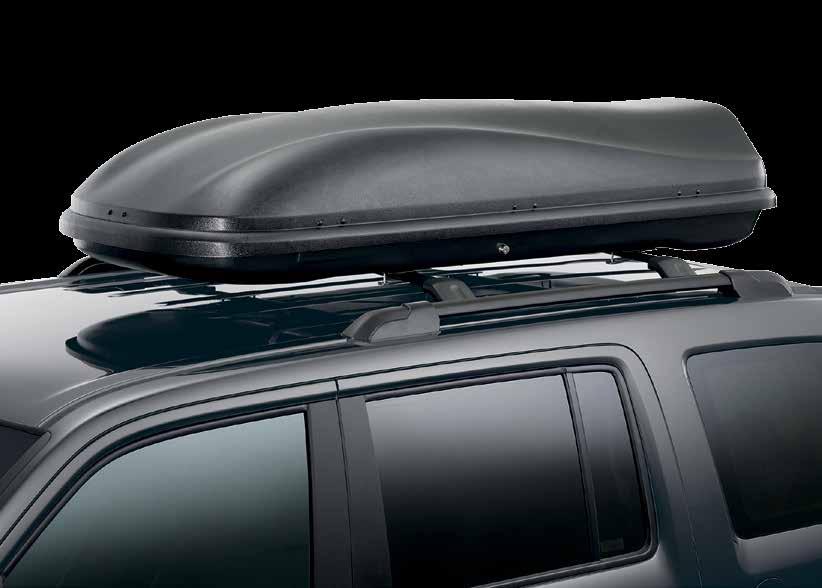 Designed to be used with the Roof rack rails and Roof rack crossbars.