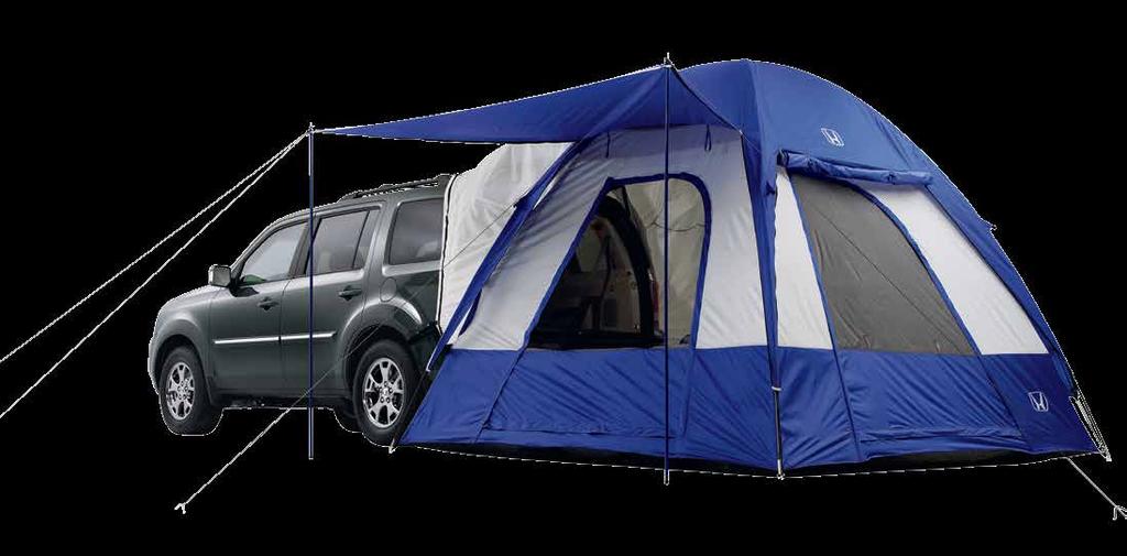 and theft resistant Includes a handy storage pouch to keep the key socket from being misplaced TENT Turns your Honda into a durable