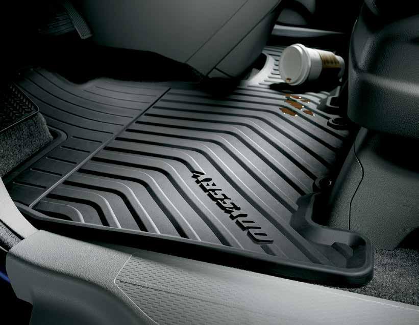 2015 ODYSSEY INTERIOR ACCESSORIES ALL-SEASON FLOOR MATS Includes custom-fit functional mats for maximum carpet protection Includes 1st, 2nd and 3rd-row floor