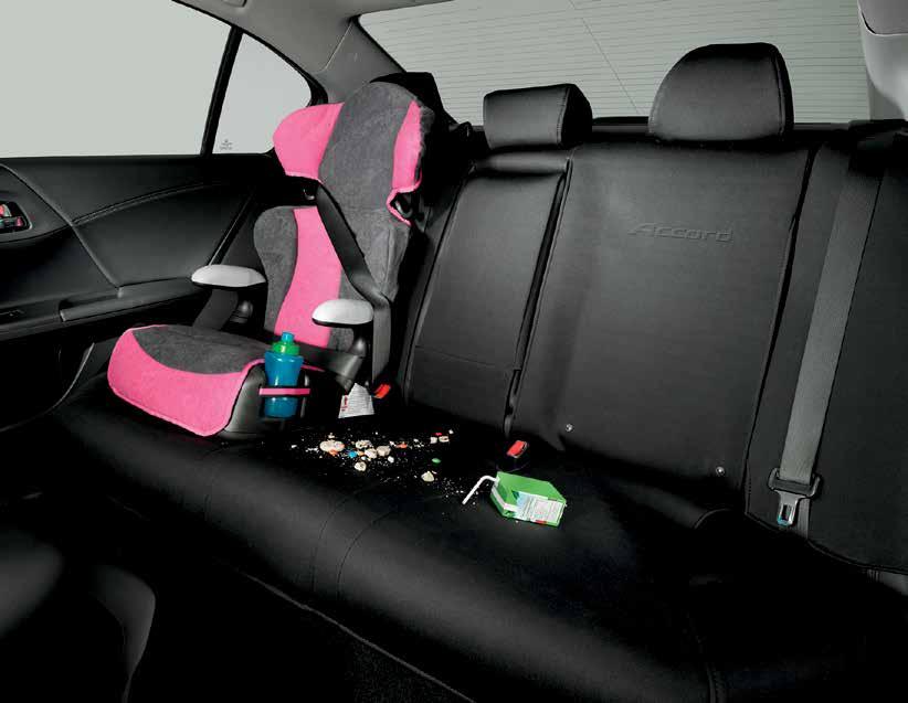 protection for the rear seats and headrests Designed with access to the centre armrest and child anchor LATCH Durable