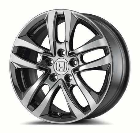 Designed to be used with the factory-installed Tire Pressure Monitoring System (TPMS) Recommended tire sold separately, 215/45R17 87V.