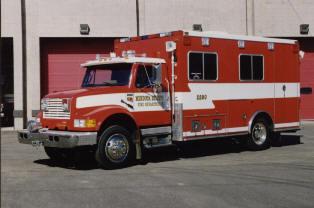 Rescue 10 1991 to Present $110,298 Is a 1991 International 4900 rescue truck that is a combination rescue unit as well as a command center.