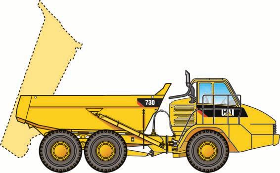 Steering Optimal Loader/Truck Pass Matching Hydraulic Excavators 345C 330D Passes 4-5 5-6 Wheel Loaders 972H 966H 962H 950H Passes 3-4 4 4-5 5 An optimum system match