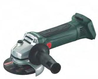 CORDLESS W18LTX Cordless Angle Grinder NEW Model # W18LTX Order # Bare Tool 602170860 Switch with lock on capability Spindle lock Aluminum die-cast gear