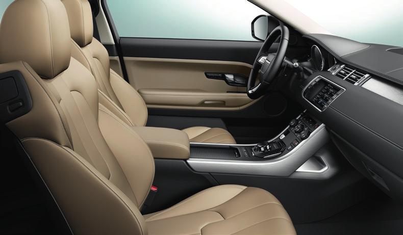 STEP 5 CHOOSE YOUR INTERIOR CHOICES Latte / Ebony (available on Prestige and Autobiography)
