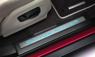 Rubber Mat Set LR045096 Range Rover Evoque branded rubber mat helps protect the