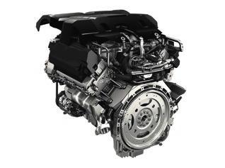 DRIVELINE AND ENGINE PERFORMANCE The range of gasoline engines use the very latest technology.
