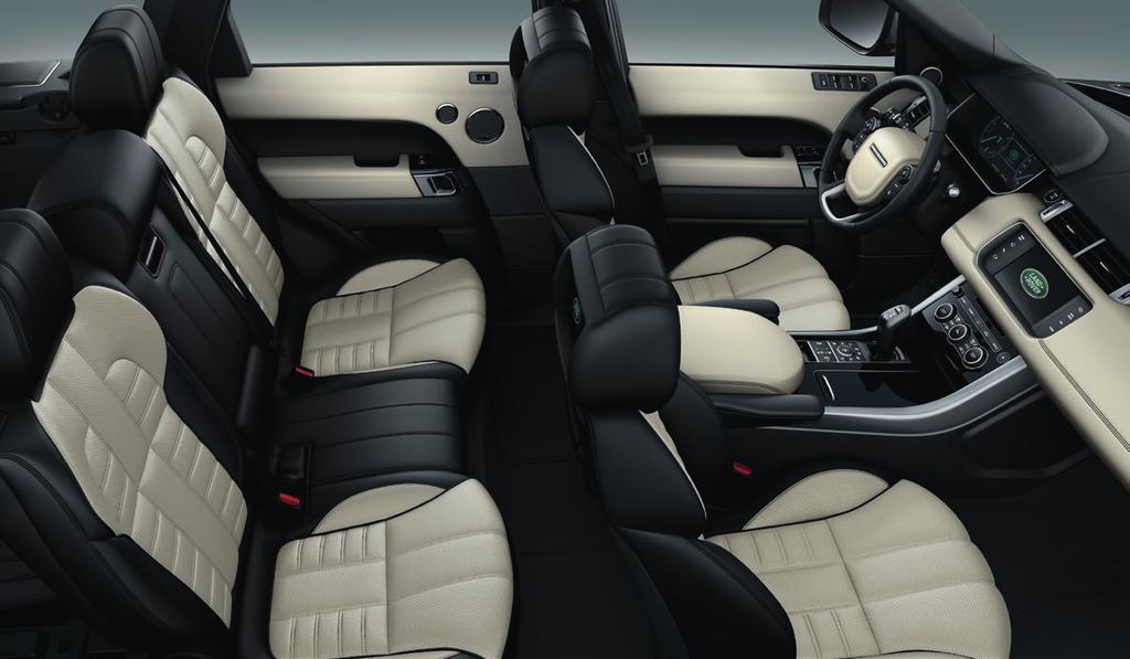Ebony / Ivory (available on HSE, Supercharged, Supercharged with Dynamic Package, Autobiography) STEP 5 CHOOSE YOUR INTERIOR
