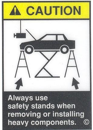 1. SAFETY INSTRUCTIONS 1. CAUTION When using this lift, basic safety precautions should always be followed, including the following: 2.