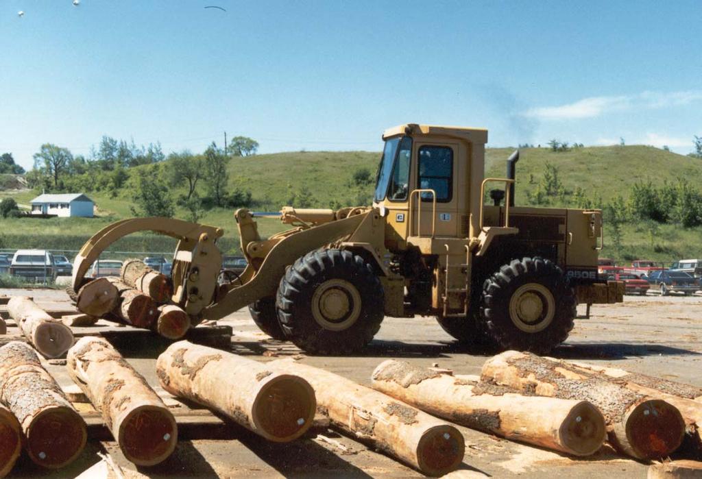 LOG AND LUMBER FORKS WBM s Log and Lumber Forks are designed with both fork and grapple characteristics to provide excellent stability and holding capabilities