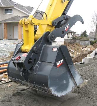 Permits quick, simple, safe and effective changes between attachments Enhances