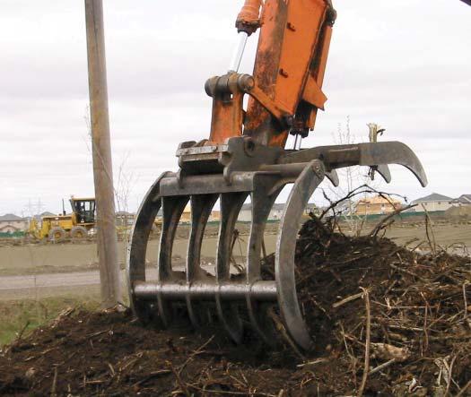 BRUSH RAKES WBM s Brush Rakes are primarily used in the forestry and road