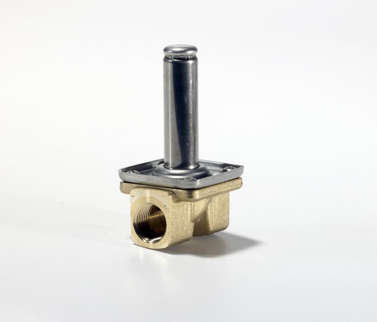 EV220B 6 - EV220B 22 Brass valve body, NC y WRAS y ACS y PZH y In accordance with: - ow Voltage Directive 2014/35/EU - EN60730-1 - EN60730-2-8 (Notified body by Semko) - Pressure Equipment Directive