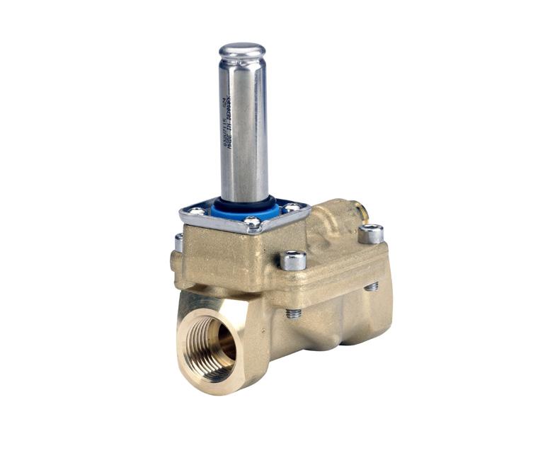 EV220B 15 - EV220B 50 Brass valve body, NC y WRAS y ACS y PZH y In accordance with: - ow Voltage Directive 2014/35/EU - EN60730-1 - EN60730-2-8 (Notified body by Semko) - Pressure Equipment Directive