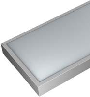 Kits 14 W, 21 W or 28 W 7,500 h 7 7/8 (200 mm) 2 7/32 (56 mm) FLUORESCENT PROFILO lighted shelf A new look for lighting!