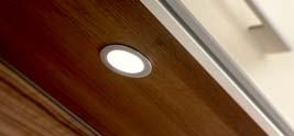 Lighting Solutions Categories RECESSED Kitchen & Furniture LED or halogen recessed lights can be mounted under or inside cabinets, or