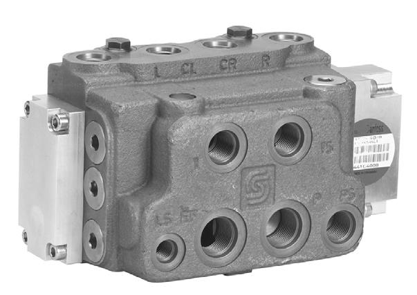 Versions EHPS type 0, hydrostatic steering system: EHPS Type 0 is a hydraulic steering system only with the EHPS valve acting as a pilot operated directional valve.