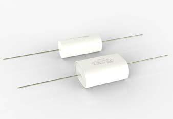 3IN the next permit long-term operation IGBT Snubber Capacitor, Axial Type S27 Non-inductive winding with high temperature resistant Flame retardant epoxy coated (UL94-V0) High pulse