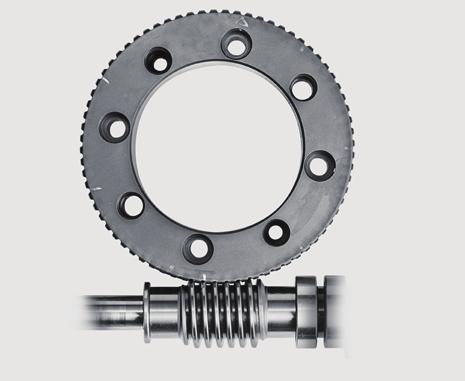 degrading index accuracy, therefore a periodical inspection and backlash adjustment must be required. The roller gear is maintenance-free and it can operate with high accuracy for a long time.