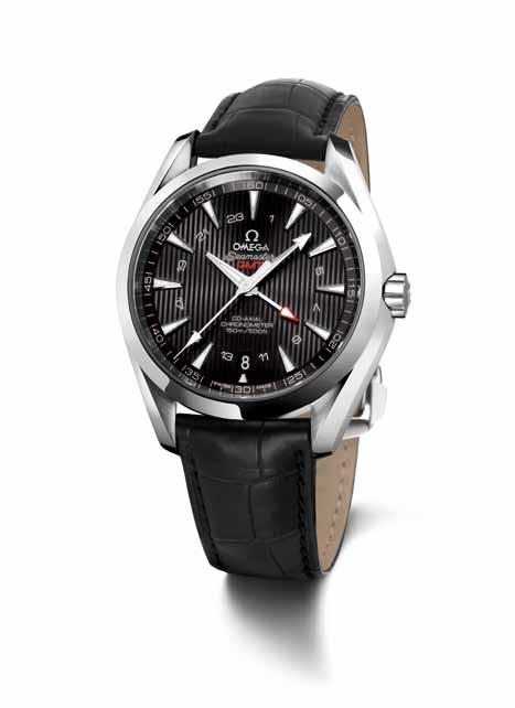 Seamaster Aqua Terra GMT PRODUCT DESCRIPTION// 231.13.43.22.01.001 Movement - OMEGA calibre 8605 - Self-winding movement - Officially certified chronometer - Jewels: 38 - Frequency: 25 200 A/h (3.